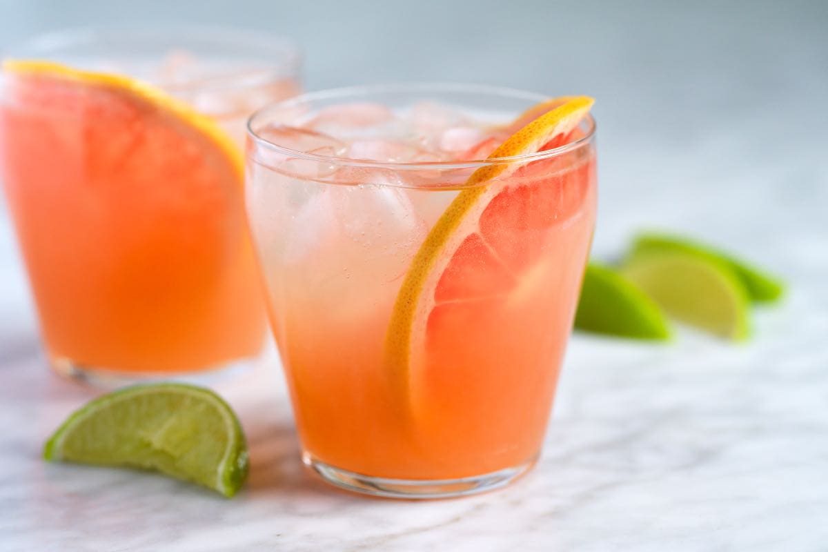 Grapefruit mocktail