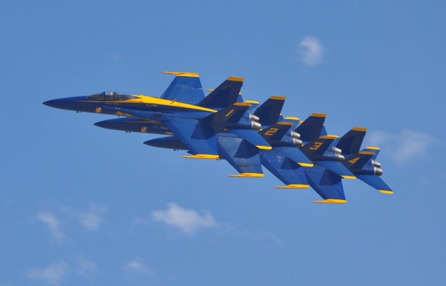 U.S. Navy, Blue Angles, Perdido Key, Pensacola, Florida