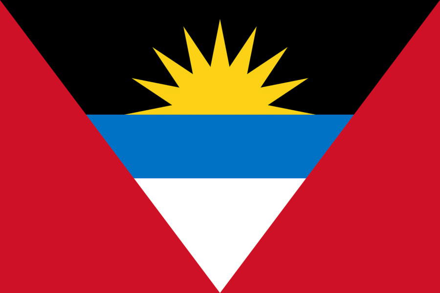 Flag of Antigua and Barbuda Island countries